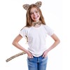 Janinka Leopard Cat Costume Dalmatian Dog Ears Headband Cheetah Puppy