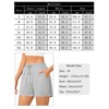 Quenteen - Pantalones cortos deportivos de algodón para mujer, de