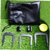 Kisangel Golf Accessories 1 Set Putting Gate Golf Training Aid