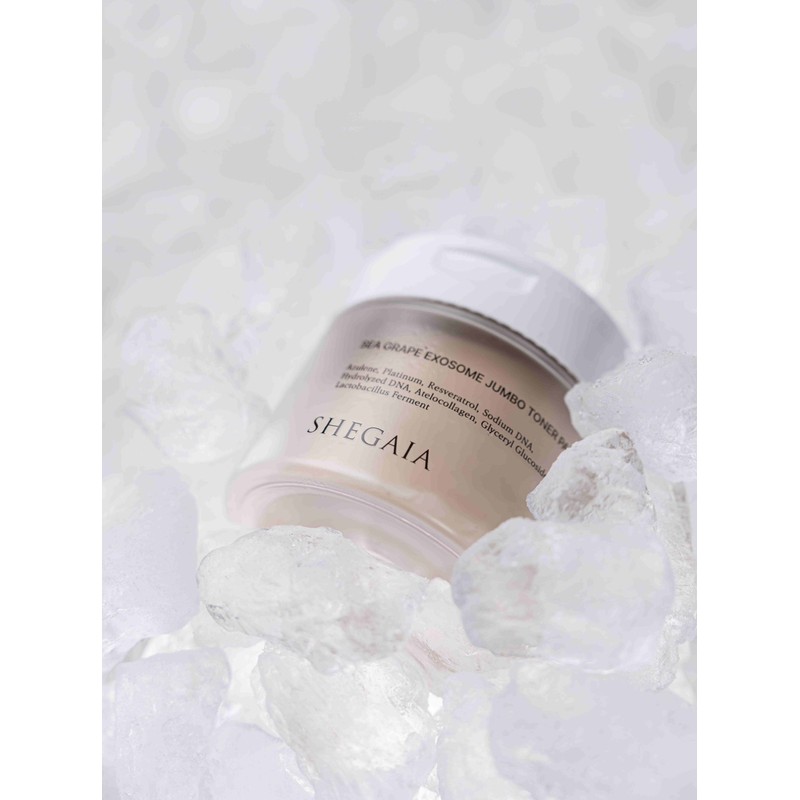 Shegaia/Sea Grape Exosome Jumbo Toner Pad / 쉬가이아/ 바다포도 엑소좀