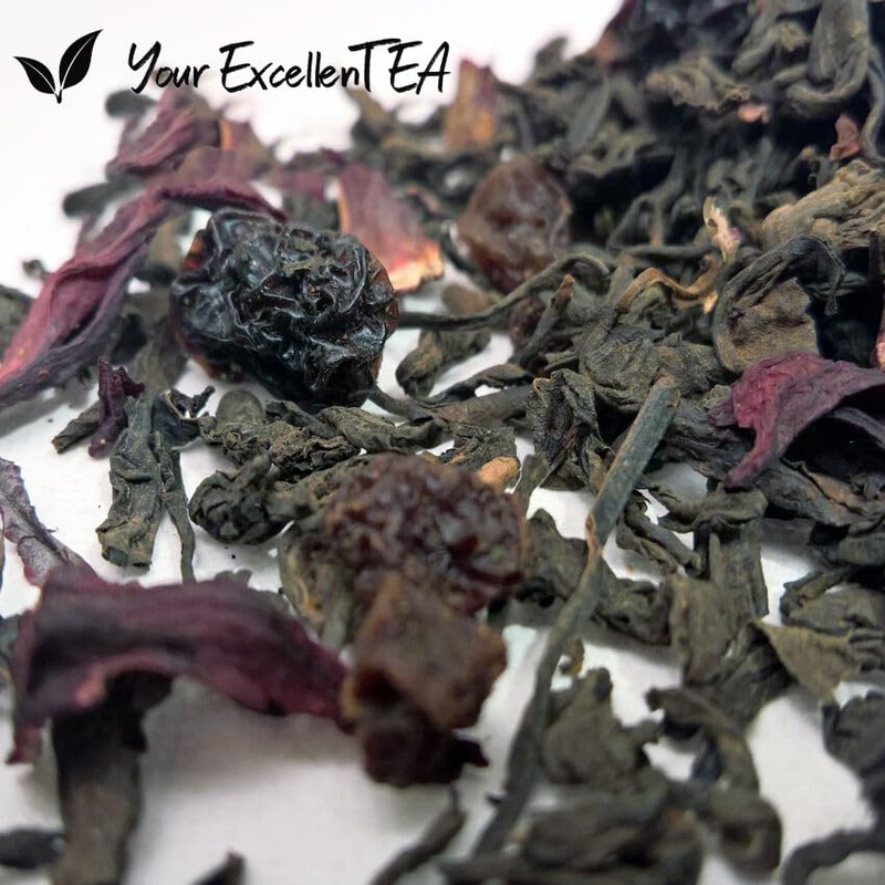Your ExcellenTEA - Pu-Erh Cherry Rum Red Loose Leaf Tea