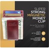 Money Clip Leather Wallet For Men Slim Front Pocket RFID