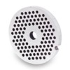 Size #12 STAINLESS STEEL meat grinder disc with 3/16" (4.5mm) holes from Smokehouse Chef