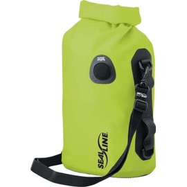 SealLine Discovery Deck Waterproof Dry Bag with PurgeAir, Lime, 10-Liter