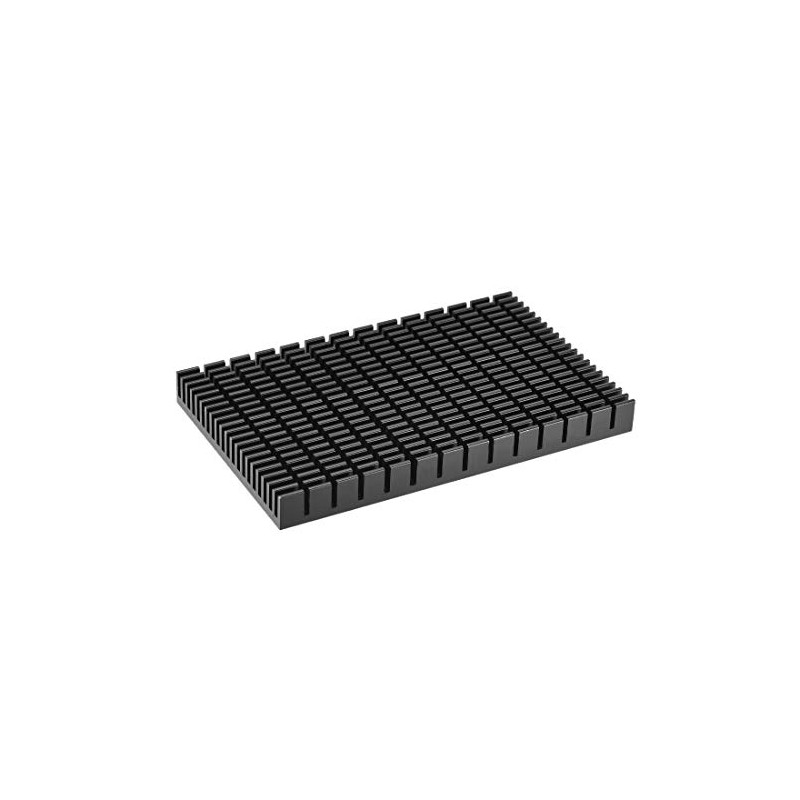 sourcing map Heatsink with Cross-shaped Notches for LED and Power