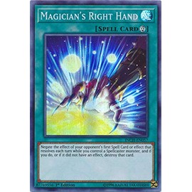 Yu-Gi-Oh! - Magician's Right Hand - INCH-EN057 - Super Rare - 1st Edition - Infinity Chasers