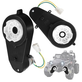 24V Kids Ride On Car Gearbox 24V 30000RPM Motor 2Pcs Electric Motor Gearbox Motorcycles High Speed RS555 Drive Engine Match Kids Ride On Toys Car Motors