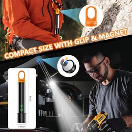 IPEROT Rechargeable Flashlights High Lumens,Super Bright Led Flashlight,2000 Lumen Magnetic Flash Lights with 9 Modes,Waterproof,Powerful Handheld Flashlights for Home,Emergencies,Hiking,Camping