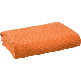 Erwin Müller Summer Blanket, Cotton Blanket, Airy, Light, Soft Quality, Very Comfortable, Orange, Size 100 x 150 cm, Other Colours and Sizes, 100% Cotton