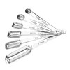 6 Pcs Measuring Spoons, Stainless Steel Rectangle Teaspoon Measuring Spoons