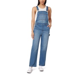 WallFlower Women's Overalls Juniors (Standard and Plus), Relle Carpenter, Medium