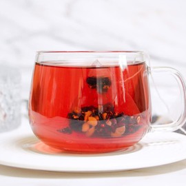 Wu hei tea 8.81oz (5g×50packets) Five black tea Mulberry black wolfberry tea Combination herbal tea bag 五黑茶250g