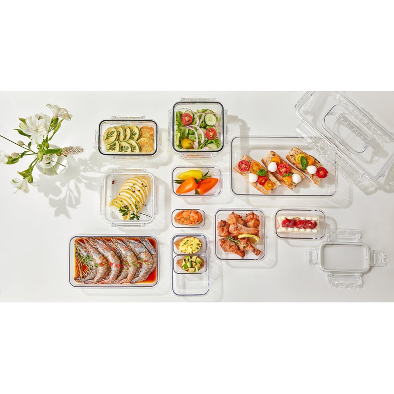 gotman Airtight Food Storage Containers (91.3 oz) | Lid With