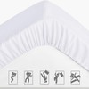 Pamposh King Size Fitted Sheets Extra Deep Pocket 40 cm