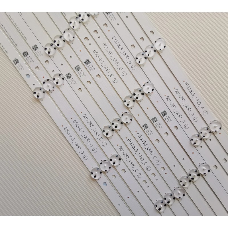 For LG LED Strip（12） for LG 65UJ634V 65UJ6300 65UJ630V 65UJ5500