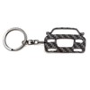 BlackStuff Carbon Fibre Keyring Compatible with 300C 2005-2010 BS-705, Black