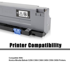 ValueColor Compatible with WX-107 WX107 Waste Toner Box Replacement for Konica Minolta Bizhub C250i C300i C360i C450i C550i C650i Printers.