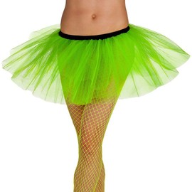 Boland – 01703 – Tutu Adult Neon Green, One Size