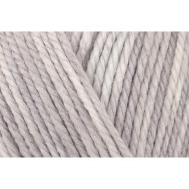 King Cole Island Beaches DK Crochet Yarn, Poly Acrylic Mix Double Knitting Wool for Cardigans, Jumpers and Sweaters - 100g Ball - 4525 - Silver Sand - Single (1 Ball)