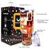 40 oz Tumbler with Handle and Straw Lid Leak Proof