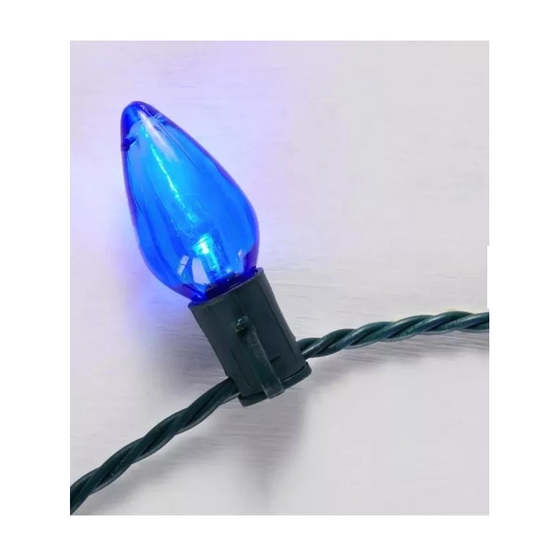 Home Accents Holiday 50 Multi-Colored C9 Super-Bright LED Lights