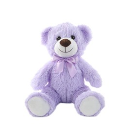 Tezituor Bulk Teddy Bear Baby Shower, 10 Packs Small Teddy Bear Stuffed Animals in Bulk,13.5" Small Stuffed Bears Plush for Wedding,Birthday,Christmas, Party Decorations, Valentine's Day  #BlackFriday #Christmas:_Purple-1pack