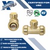 XFITTING 2 Pcs XFITTING Push Fit 1" x 1" x