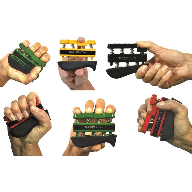 Unknown msd-Europe Flex Yellow (Light) Buttons Feather Rehabilitation Finger Hand