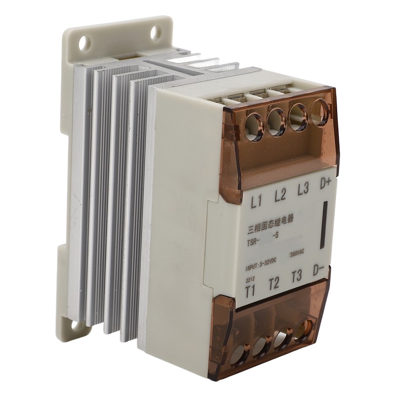 3 Phase Solid State Relay with Radiator 3‑32VDC Control Voltage