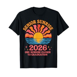 Senior Sunrise 2026 Class of 2026 Boho Floral Graduation T-Shirt