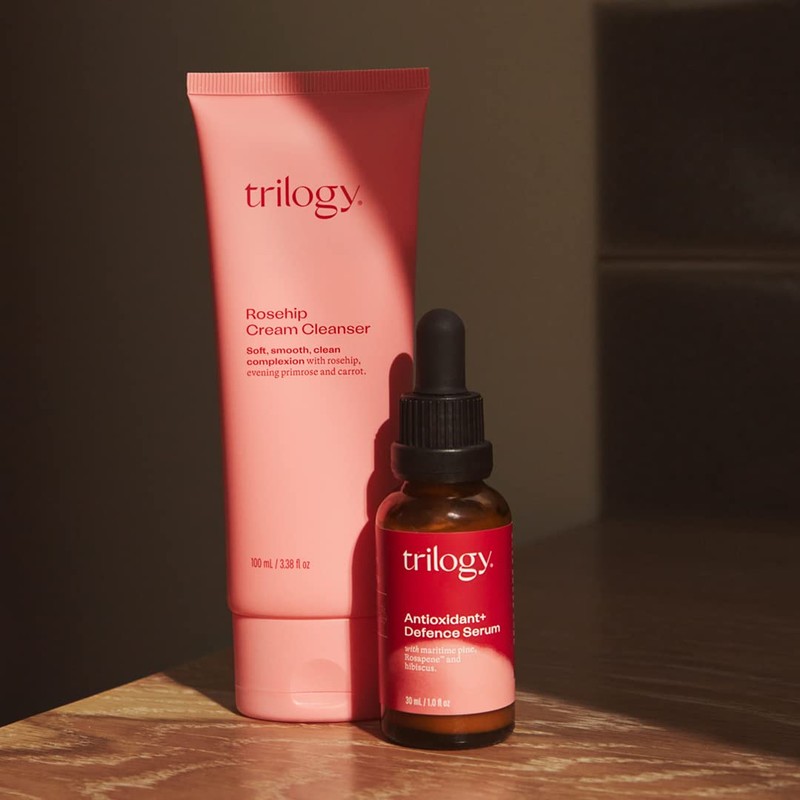 Trilogy Rosehip Cream Cleanser - With Evening Primrose, Rosehip &