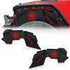 YZONA Front Inner Fender Liners Compatible with 2007-2018 Jeep Wrangler