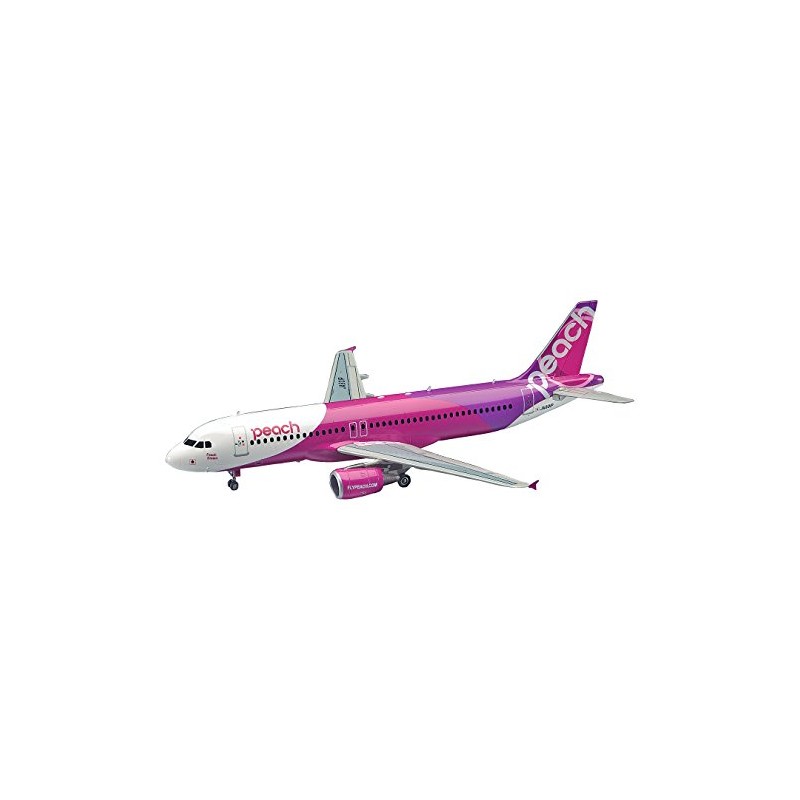 1:200 Hasegawa Airbus A320 Peach MODEL KIT