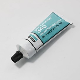 Dowsil 340 Silicone Heat Sink Compound 5oz 142g (Form Dow Corning 340) White Silicone Thermal Coupling Heat Conductive Grease for Electrical Devices PCB Assemblies Computer CPU Heat Sink Non Flowing
