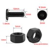 VIVIIHOO M5 x 10 mm Screw Set 50 Sets -