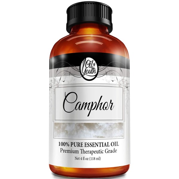 4oz Bulk Camphor Essential Oil – Therapeutic Grade – Pure & Natural Camphor Oil
