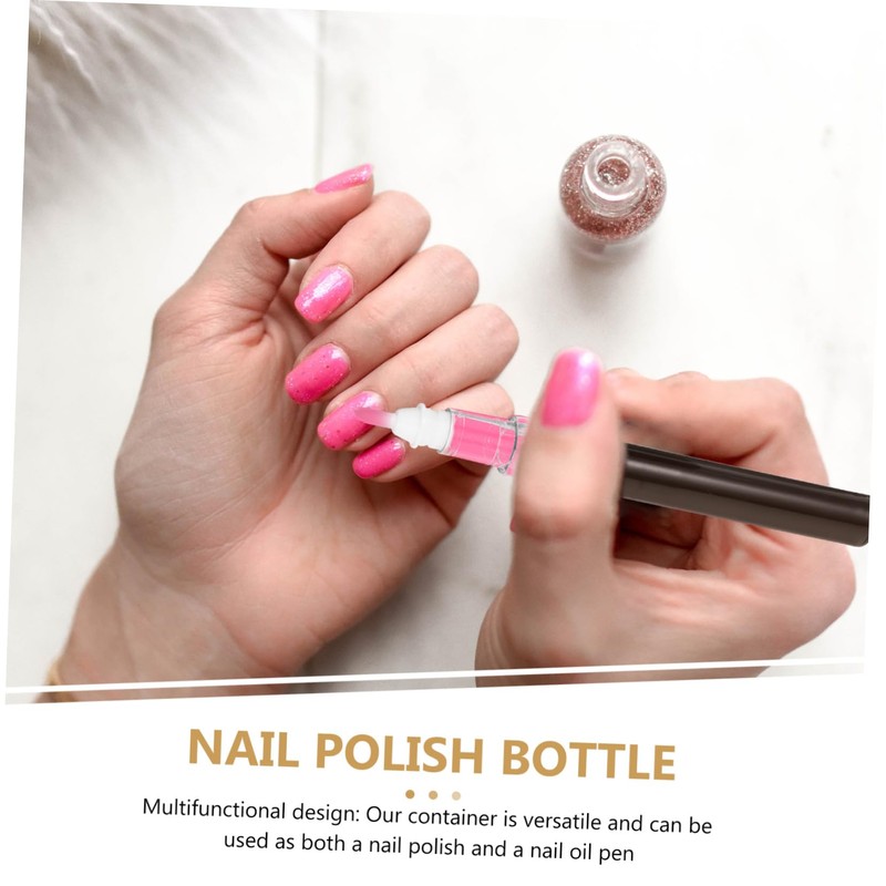 SOESFOUFU SOESFOUFU 2ml Empty Nail Polish Bottle Refillable Lip Gloss