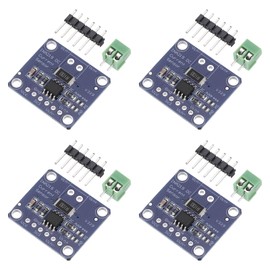 sourcing map 4 Sets INA219 I2C CJMCU-219 Bi-Directional DC Current Sensor Voltage Current Power Supply Monitor Breakout Board IIC Module Power Monitoring Sensor Module