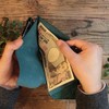 LITSTA Coin Wallet 3 Compact Wallet with Coin Holder, Blue