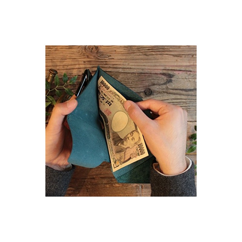 LITSTA Coin Wallet 3 Compact Wallet with Coin Holder, Blue