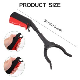 Grabber 28 cm, 2 pieces rubbish tongs, rubbish gripper, arm extension, gripping aid, gripper for seniors, rubbish tongs, children's gripper tongs, garden gripper, rubbish grabber tongs