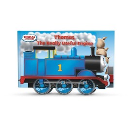 Fisher-Price THOMAS THE REALLY USEFUL ENGINE BOOK Tank Friends WOODEN RAILWAY Train NEW