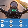 DROK Waterproof Battery Monitor 8-100V, Volt Meter Battery Capacity Tester