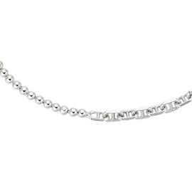 NOELANI 2031647 Women's Bracelet 925 Sterling Silver 16 + 3 cm Silver Comes in Jewellery Gift Box, Sterling Silver, No Gemstone