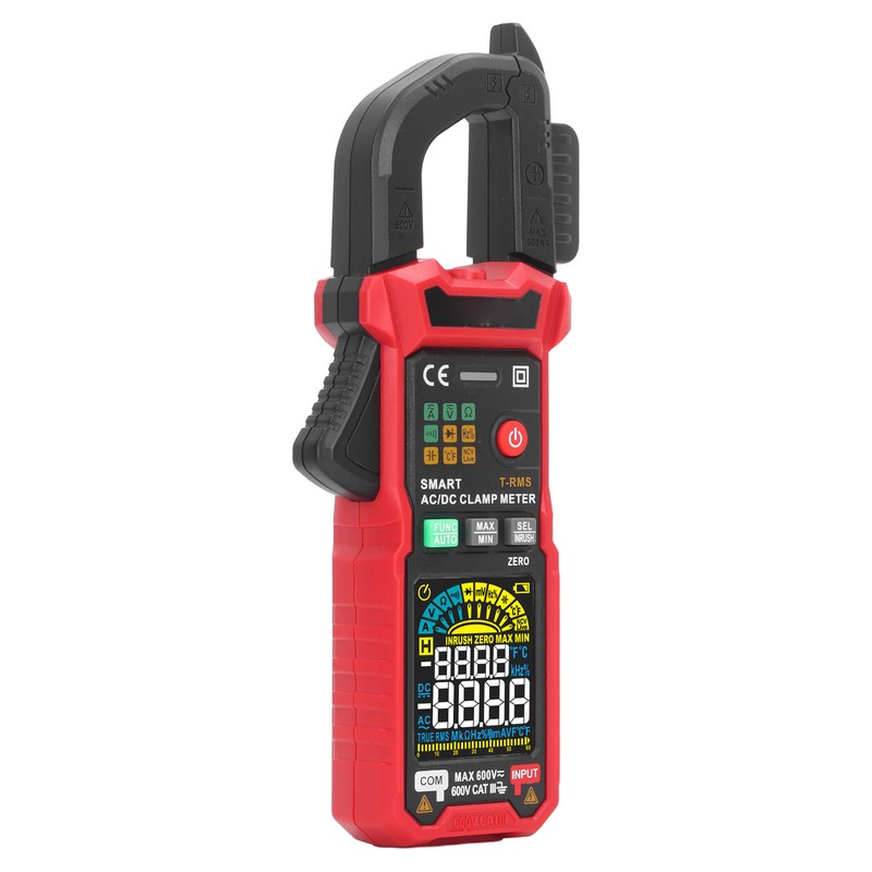 Digital Clamp Meter Multifunctional AC DC Ammeter NCV Smart Auto