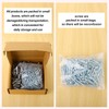 QCQIANG 240pcs Zinc Self-Drilling Drywall Anchors, Anchor and Screw Combination