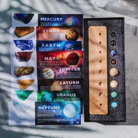 Crystal The Eight Planets in Solar System Explore The Mysteries Of The Solar System