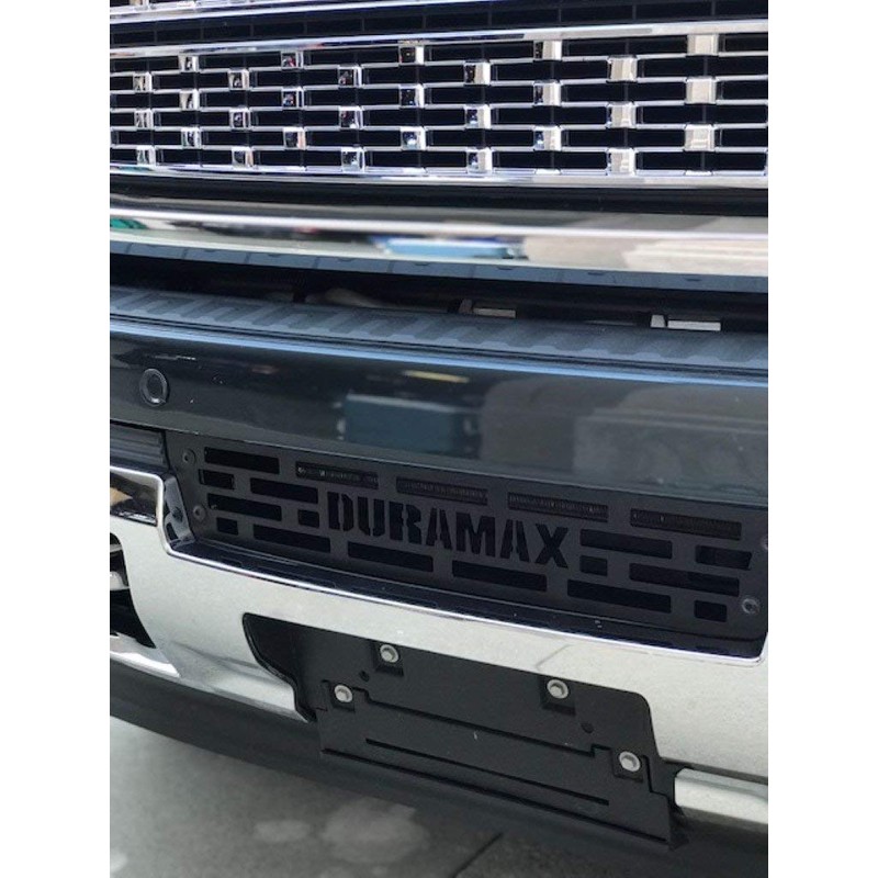 Mountains2Metal Bumper Grille Insert Duramax Edition Compatible with 2015-2019 Sierra