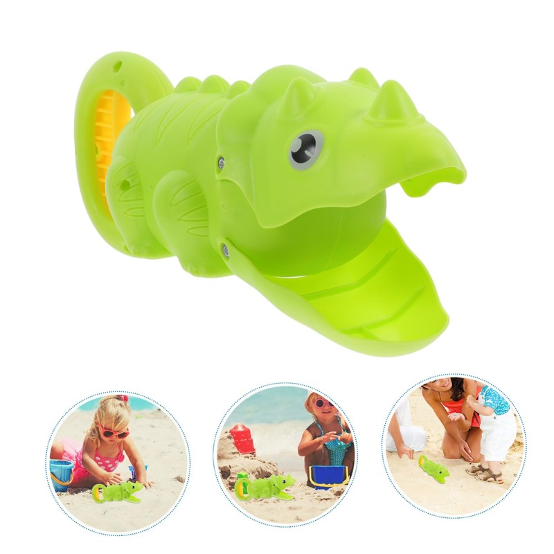 SUPVOX Dinosaur Shape Sand Clip for Outdoor Beach Fun Creative