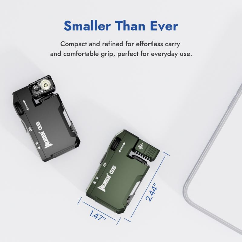 【ToolLite】WUBEN G5 Keychain Flashlight – Ultra Compact, 52g, USB-C Rechargeable,
